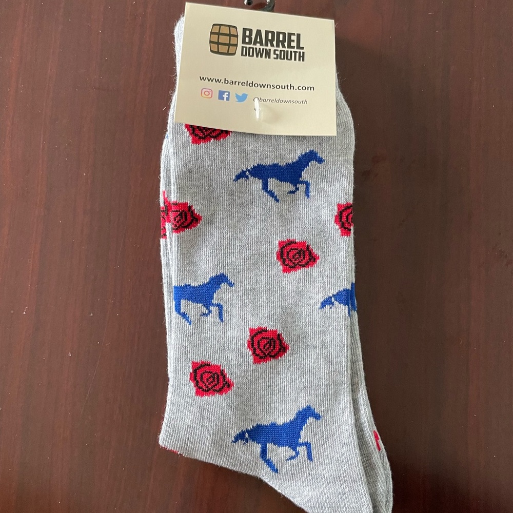 Barrel Down South crew socks
